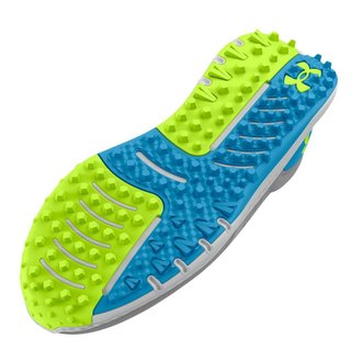 Under Armour GS Charged Phantom SL juniorskie buty golfowe, szaro/niebieskie