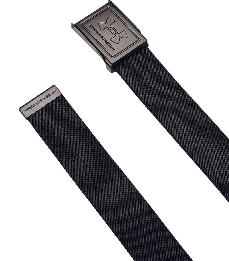 Under Armour Stretch Webbing męski pasek, czarny