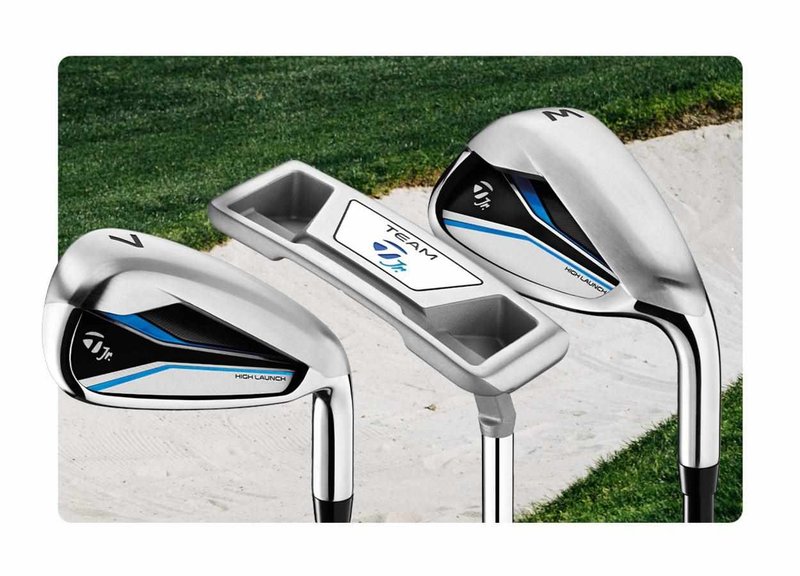 TaylorMade Team S2 6PC golfowy zestaw dziecięcy, 120-135cm