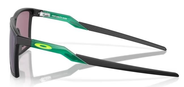 Oakley Futurity Sun okulary przeciwsłoneczne, Prizm Jade Lenses/Satin Black Frame
