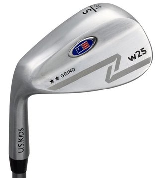 U.S. Kids Golf UL7-45 (114cm) W25 sand wedge dla juniora (56°), grafit