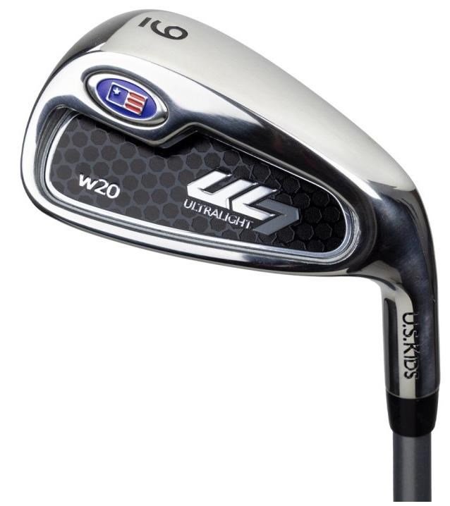 U.S. Kids Golf UL7-51 (130 cm) W20 iron dla juniora 9 (44°), grafit