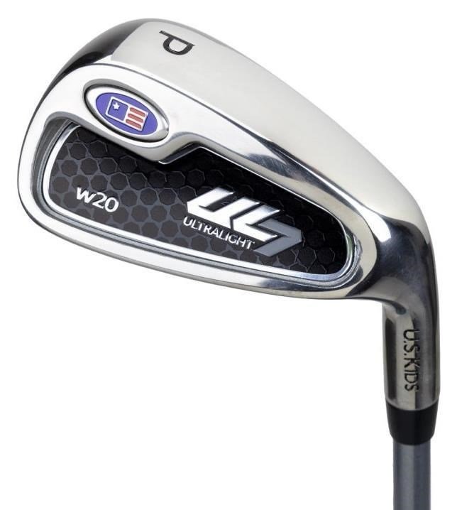 U.S. Kids Golf UL7-51 (130 cm) W20 pitching wedge dla juniora (48°), grafit