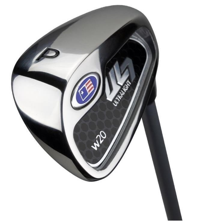 U.S. Kids Golf UL7-51 (130 cm) W20 pitching wedge dla juniora (48°), grafit