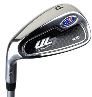 U.S. Kids Golf UL7-51 (130 cm) W20 pitching wedge dla juniora (48°), grafit