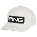 Ping Tour Vented Delta czapka z daszkiem golfowa, biała