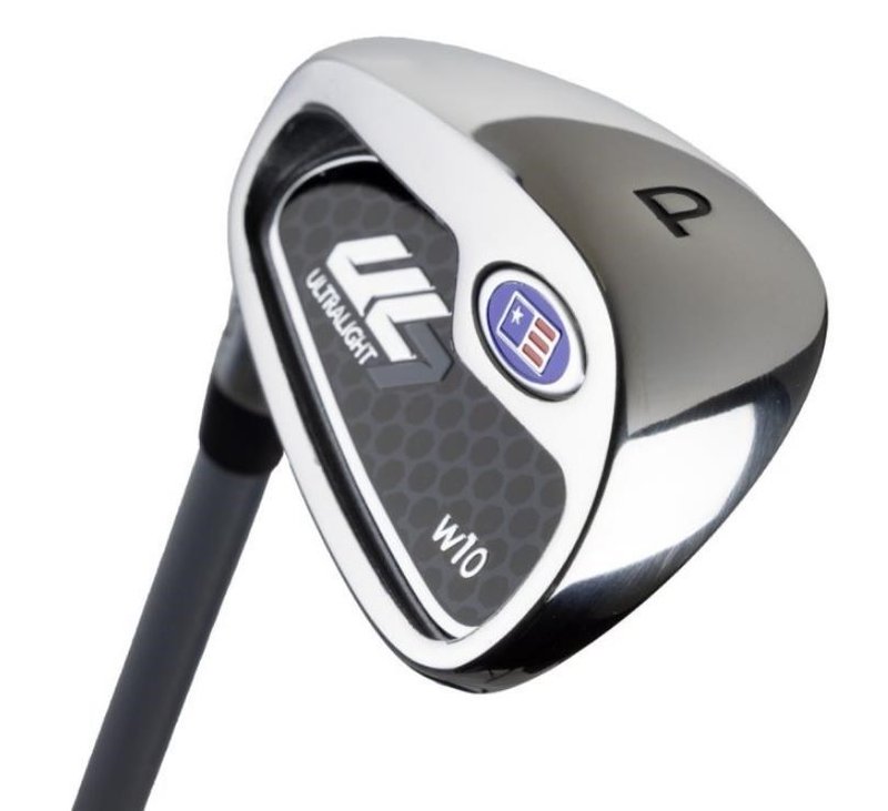 U.S. Kids Golf UL7-60 (152 cm) W10 pitching wedge dla juniora (48°), grafit