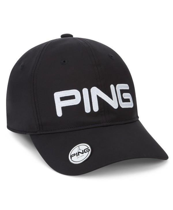 Ping Ball Marker czapka z daszkiem, czarna
