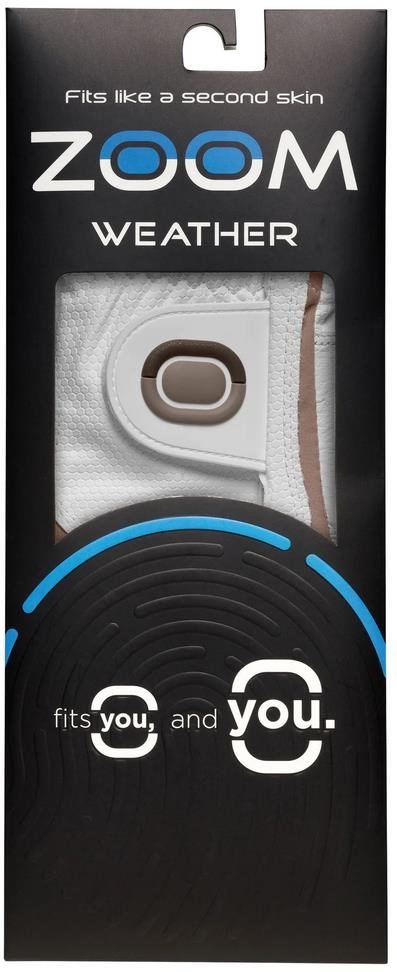 Zoom Wheather damska rękawiczka golfowa, biało/beżowa