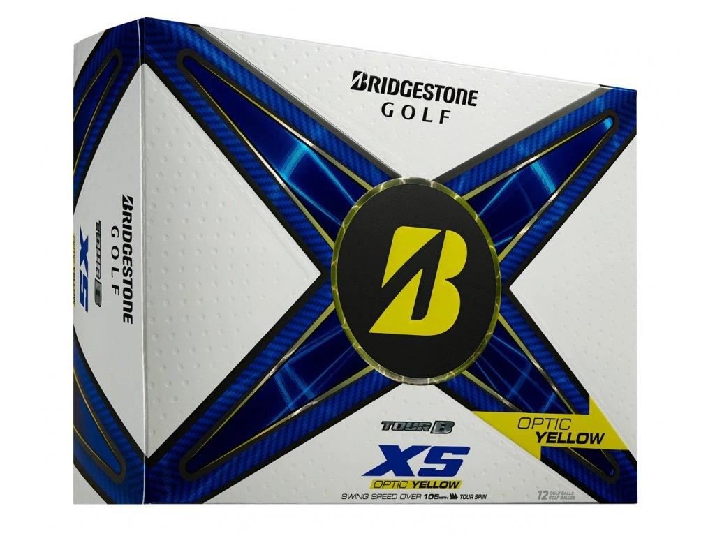 Bridgestone Tour B XS piłki golfowe, żółte