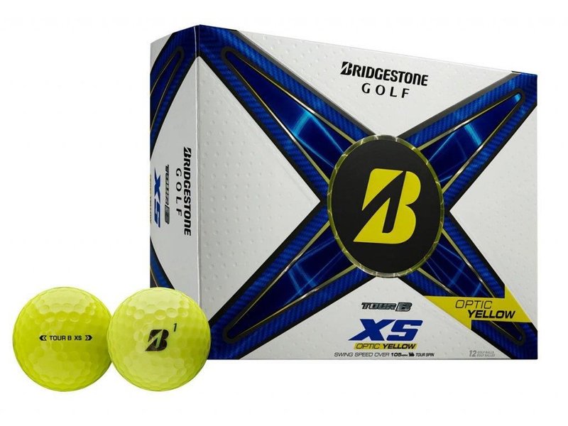 Bridgestone Tour B XS piłki golfowe, żółte