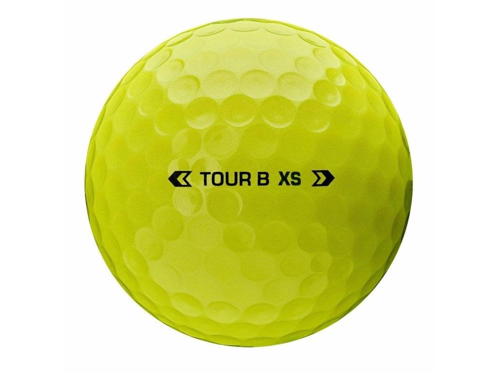 Bridgestone Tour B XS piłki golfowe, żółte