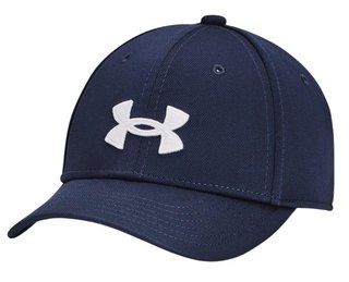 Under Armour Blitzing czapka z daszkiem dla dzieci, granatowa