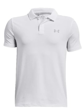 Under Armour Performance dziecięce polo, biało/szare