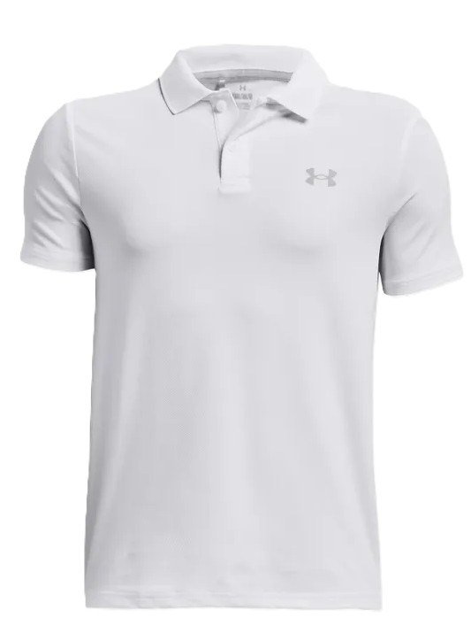 Under Armour Performance dziecięce polo, biało/szare