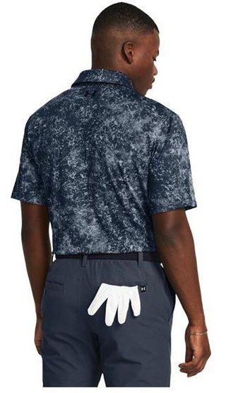 Under Armour Playoff 3.0 Printed męskie polo, downpour gray