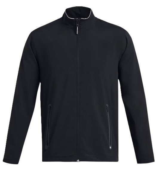 Under Armour Storm Windstrike Full zip męska bluza, czarno/biała