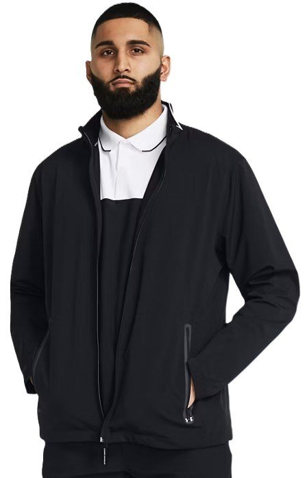 Under Armour Storm Windstrike Full zip męska bluza, czarno/biała