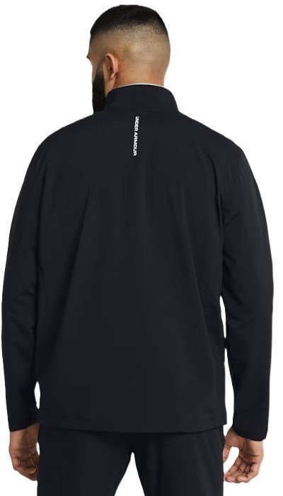 Under Armour Storm Windstrike Full zip męska bluza, czarno/biała