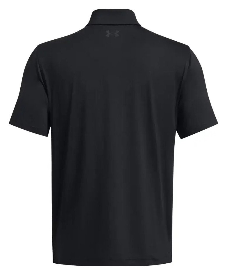 Under Armour T2G męskie polo, czarne/pitch gray