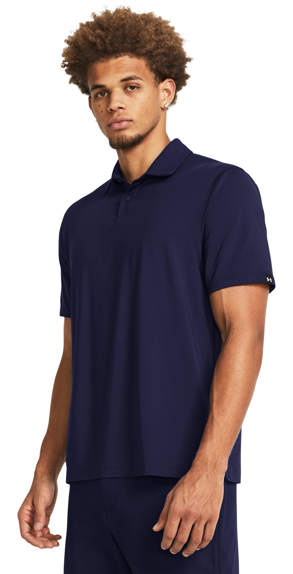 Under Armour T2G męskie polo, midnight navy/pitch gray