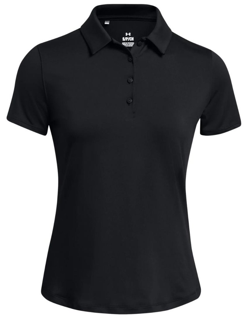 Under Armour Playoff damskie polo, czarne