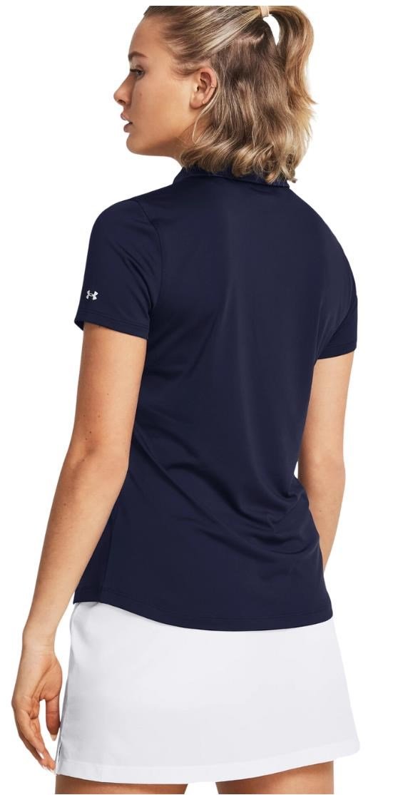 Under Armour Playoff damskie polo, granatowe