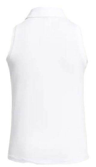 Under Armour Playoff Sleeveless damskie polo, biało/szare