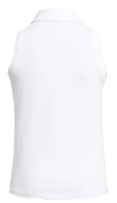 Under Armour Playoff Sleeveless damskie polo, biało/szare