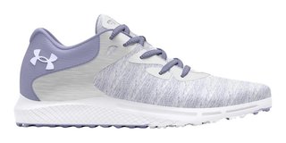 Under Armour Charged Breathe 2 Knit SL damskie buty golfowe, celeste/white