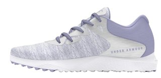 Under Armour Charged Breathe 2 Knit SL damskie buty golfowe, celeste/white