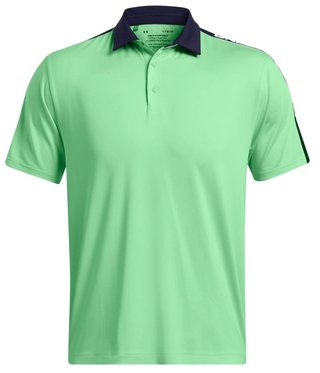 Under Armour Playoff 3.0 Striker męskie polo, zielono/granatowe