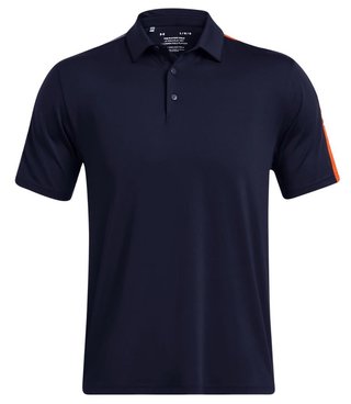 Under Armour Playoff 3.0 Striker męskie polo, granatowo/czerwone