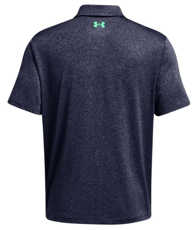 Under Armour Playoff 3.0 Stripe męskie polo, midnight navy/vapor green