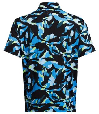 Under Armour Playoff 3.0 Printed męskie polo, black/capri