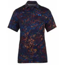 Under Armour Playoff 3.0 Printed męskie polo, midnight navy/phoenix