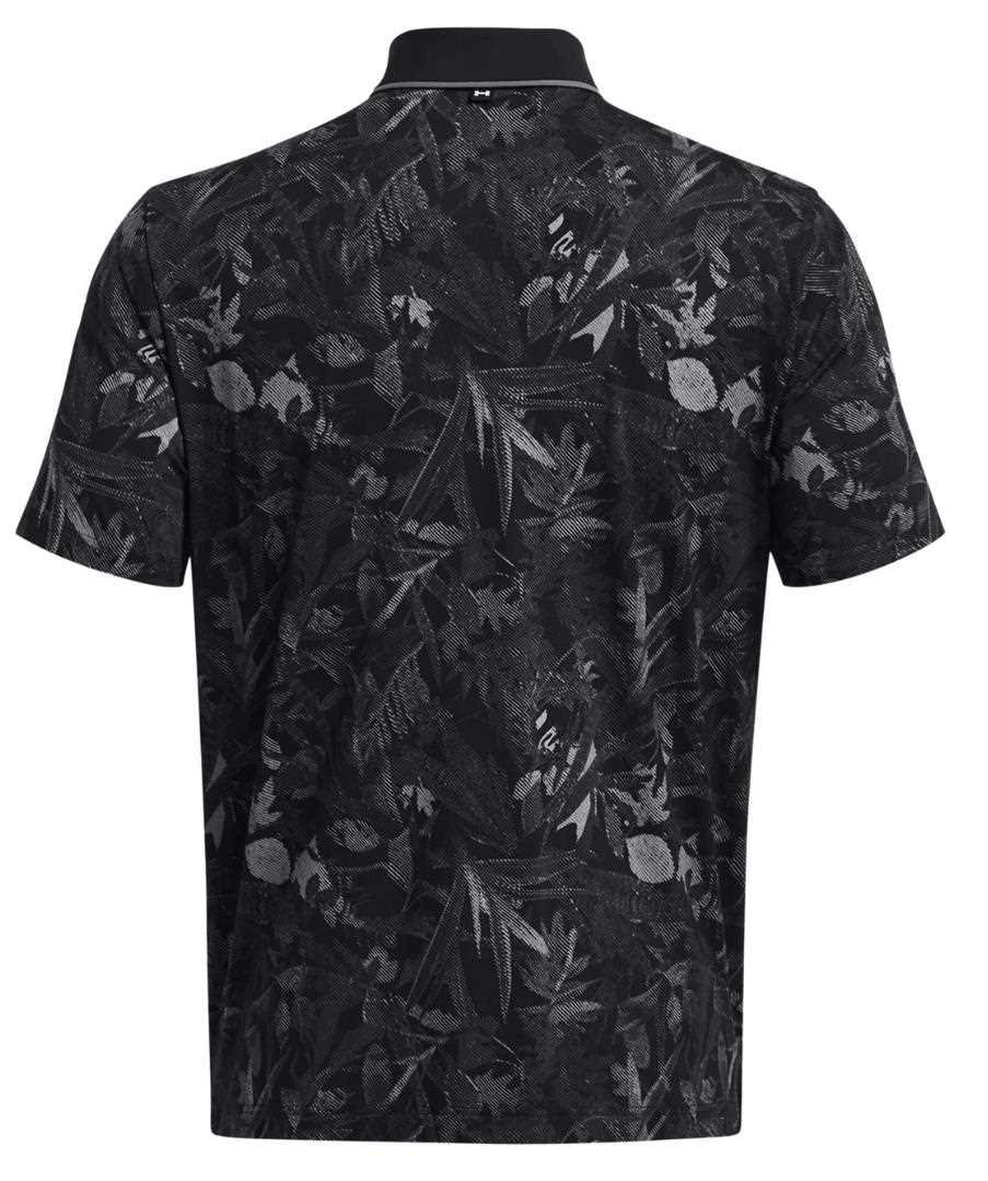 Under Armour Iso-Chill Edge męskie polo, czarno/szare