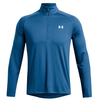 Under Armour Tech 2.0 1/2 Zip męskie polo, niebieskie