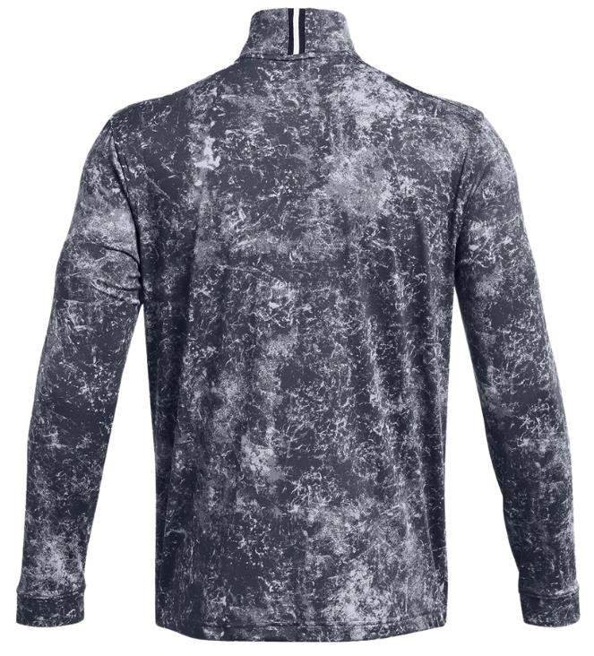 Under Armour Playoff Printed 1/4 Zip męska bluza, downpour gray/midnight navy