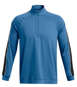 Under Armour Storm Midlayer 1/2 Zip męska bluza, photon blue/midnight navy/white