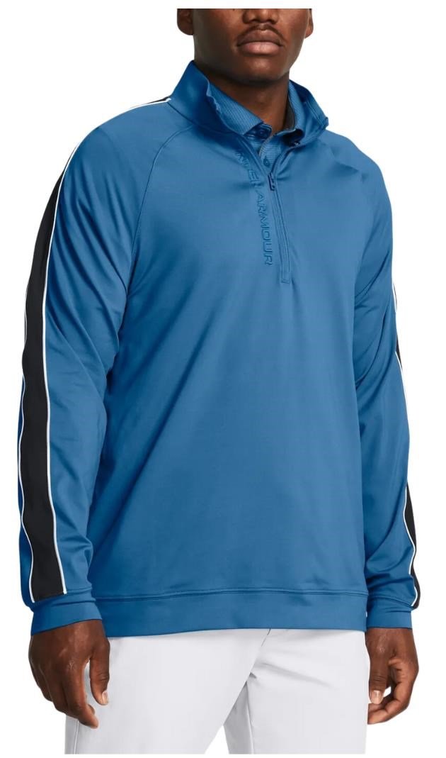 Under Armour Storm Midlayer 1/2 Zip męska bluza, photon blue/midnight navy/white