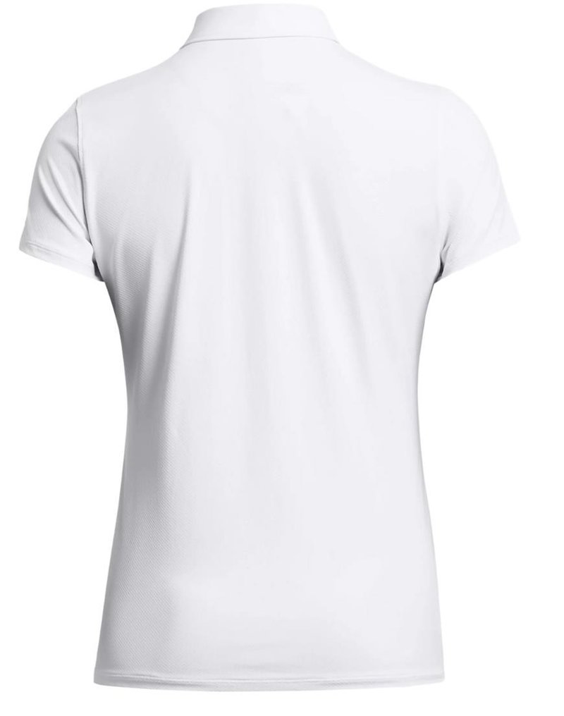 Under Armour Iso-Chill damskie polo, biało/granatowe