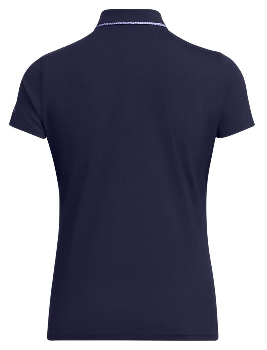 Under Armour Iso-Chill damskie polo, granatowo/białe