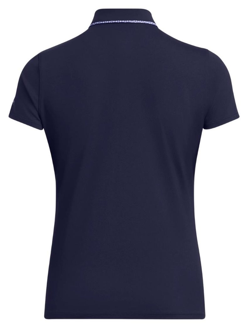 Under Armour Iso-Chill damskie polo, granatowo/białe