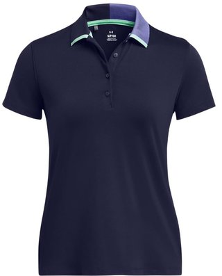 Under Armour Playoff Pitch damskie polo, midnight navy/starlight