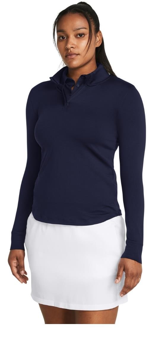 Under Armour Playoff 1/4 Zip bluza damska, midnight navy/white