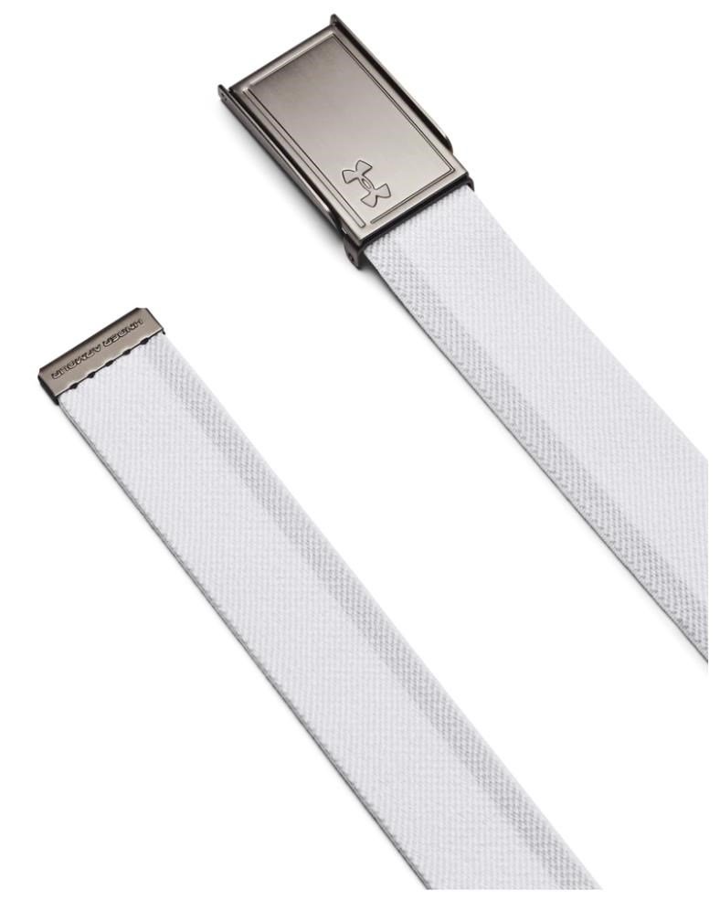 Under Armour Drive Stretch Webbing damski opasek, biało/szary