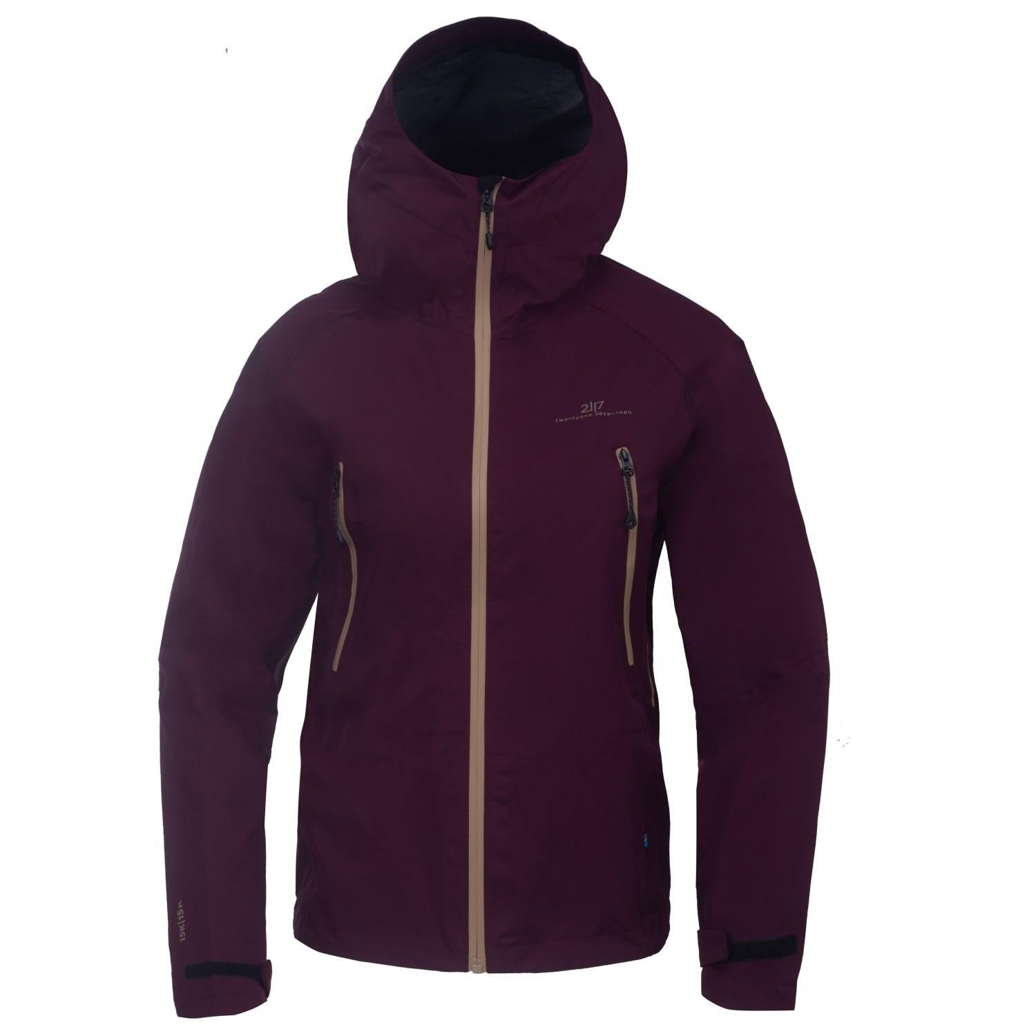 2117 of Sweden Skogmo damska kurtka, dark plum