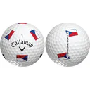 Callaway Chrome Soft Truvis Czech Flag piłki golfowe, LIMITOWANA EDYCJA