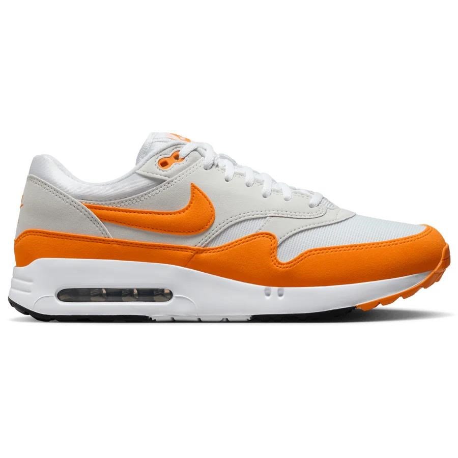 Nike AIR MAX 1 '86 OG G męskie buty golfowe, biało/pomarańczowe